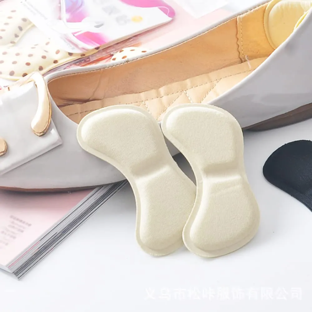 6 Pairs Heel Grips Liner Self Adhesive Shoe Insoles Foot Care Protector Heel Pain Relief Heel Cushion Stickers Foot Protector Pads for Women Men A1GGXT (A) A