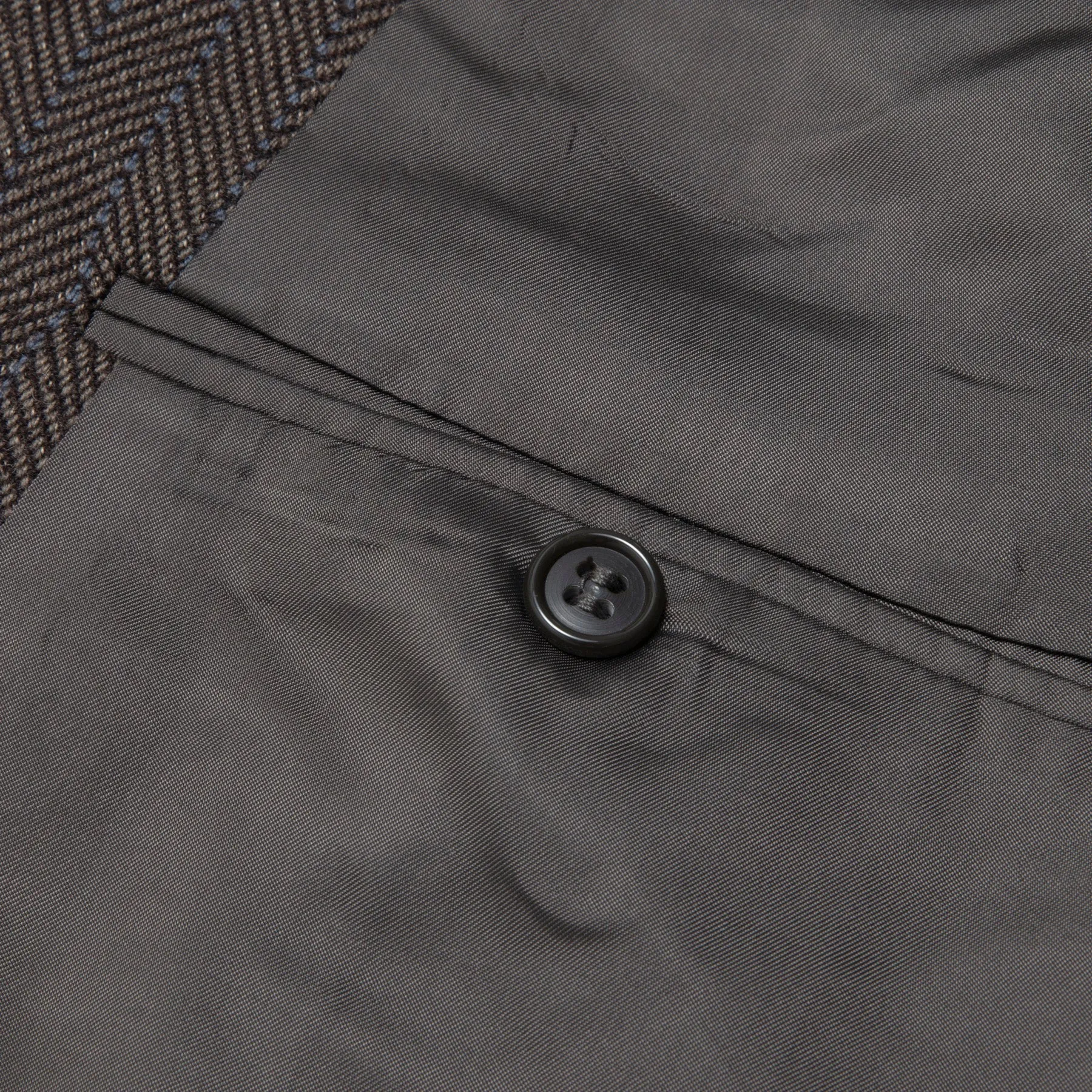 60s Virgin Wool Herringbone Weave Ivy League Sport Coat