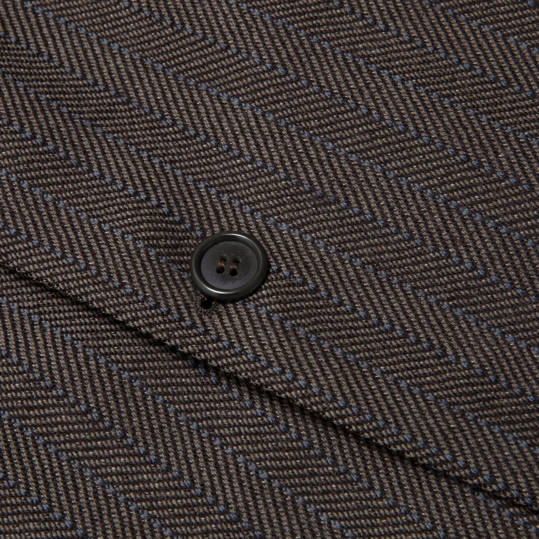 60s Virgin Wool Herringbone Weave Ivy League Sport Coat