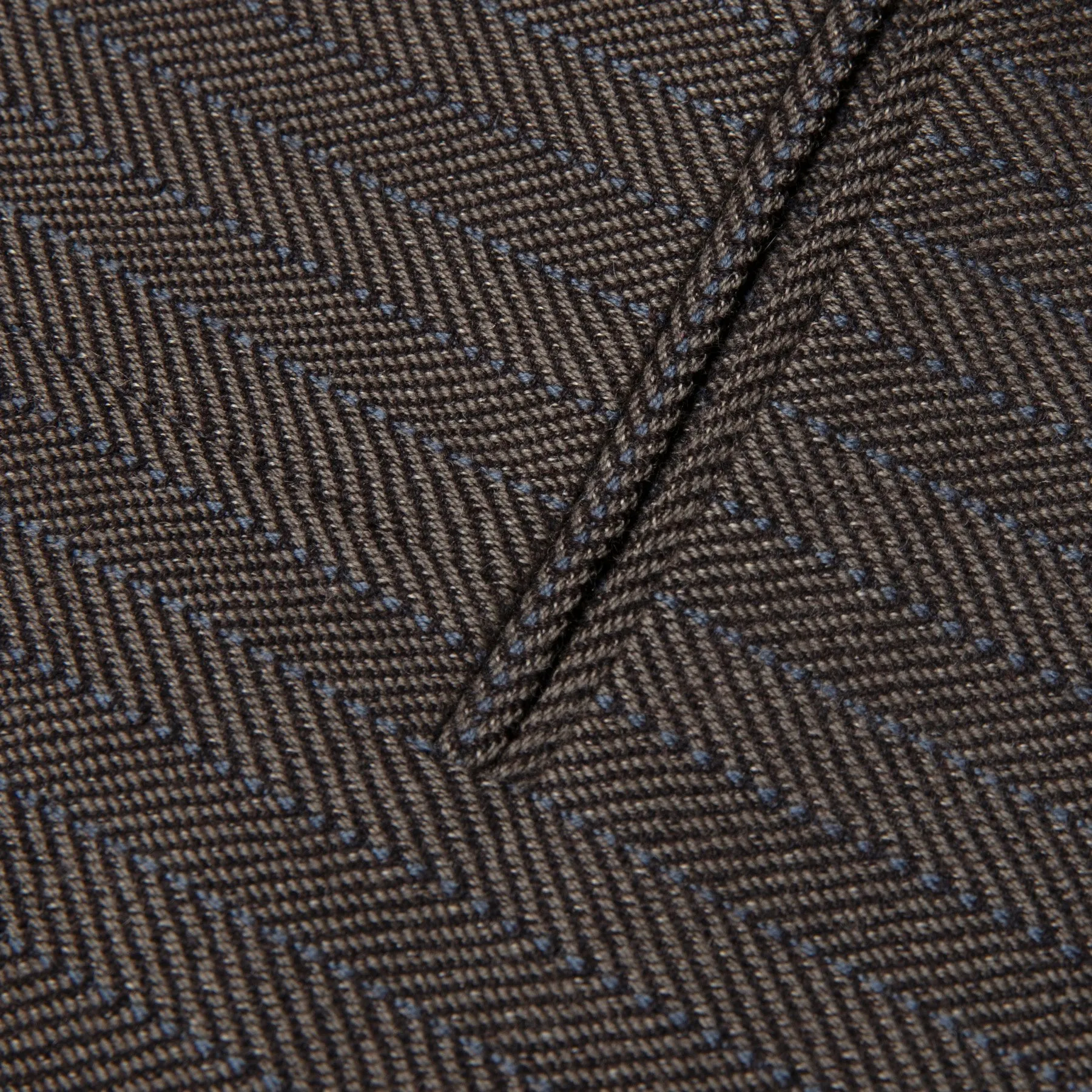 60s Virgin Wool Herringbone Weave Ivy League Sport Coat