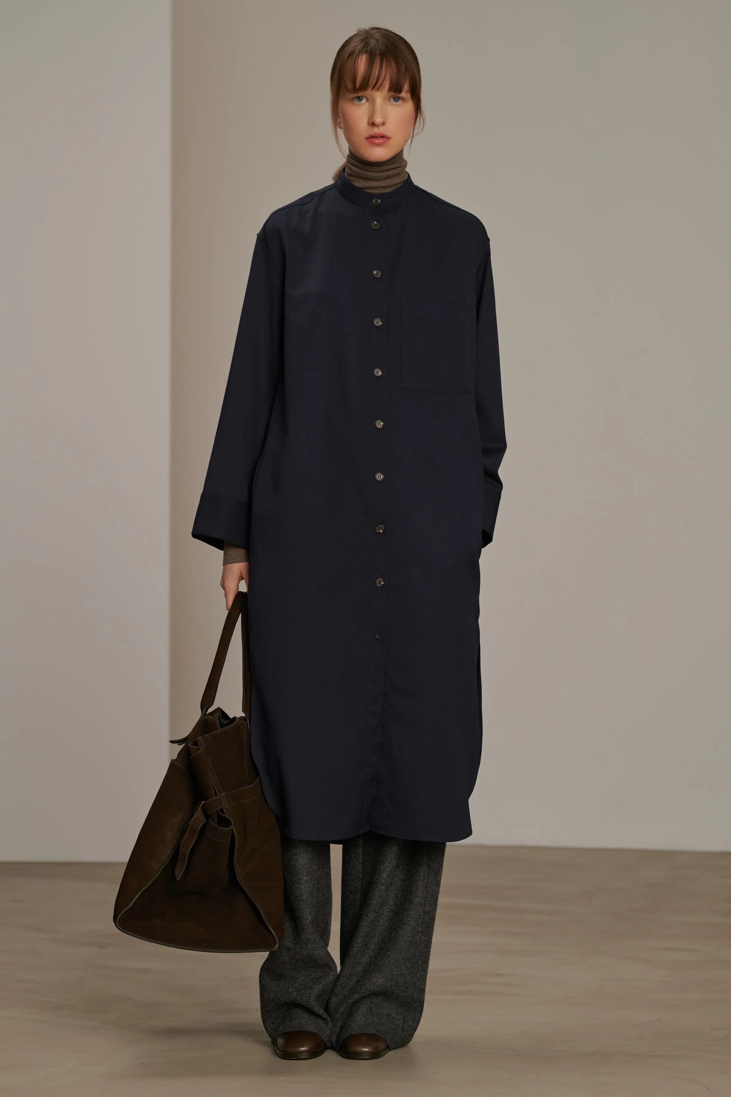 AKIKO NAVY DRESS