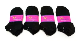 All Black No Show Socks Wholesale