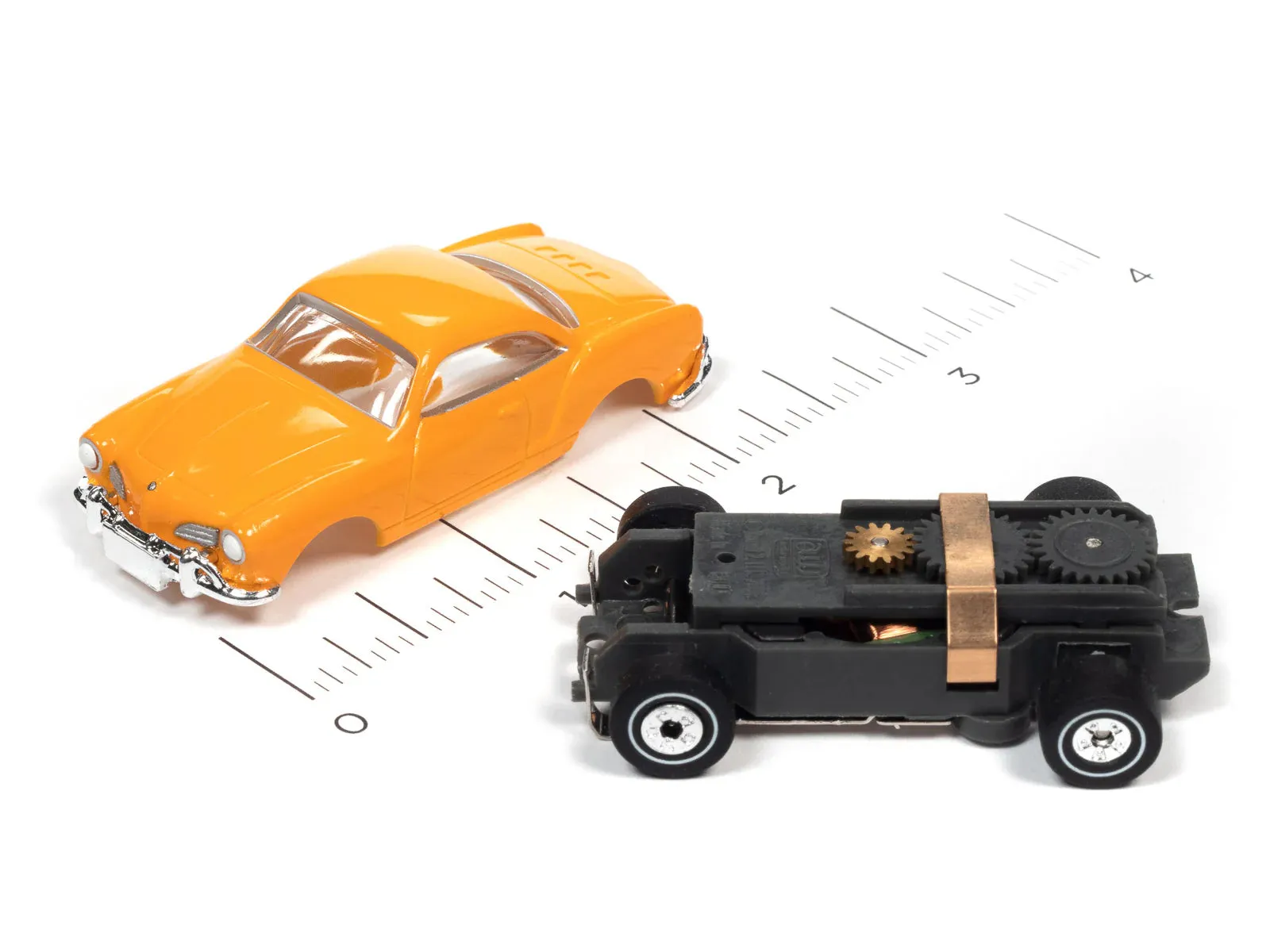 Auto World ThunderJet 1963 Volkswagen Karmann Gia orange