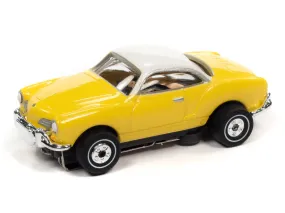 Auto World ThunderJet 1963 Volkswagen Karmann Gia yellow