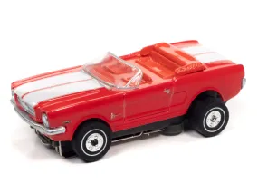 Auto World ThunderJet 1965 Ford Mustang Convertible red