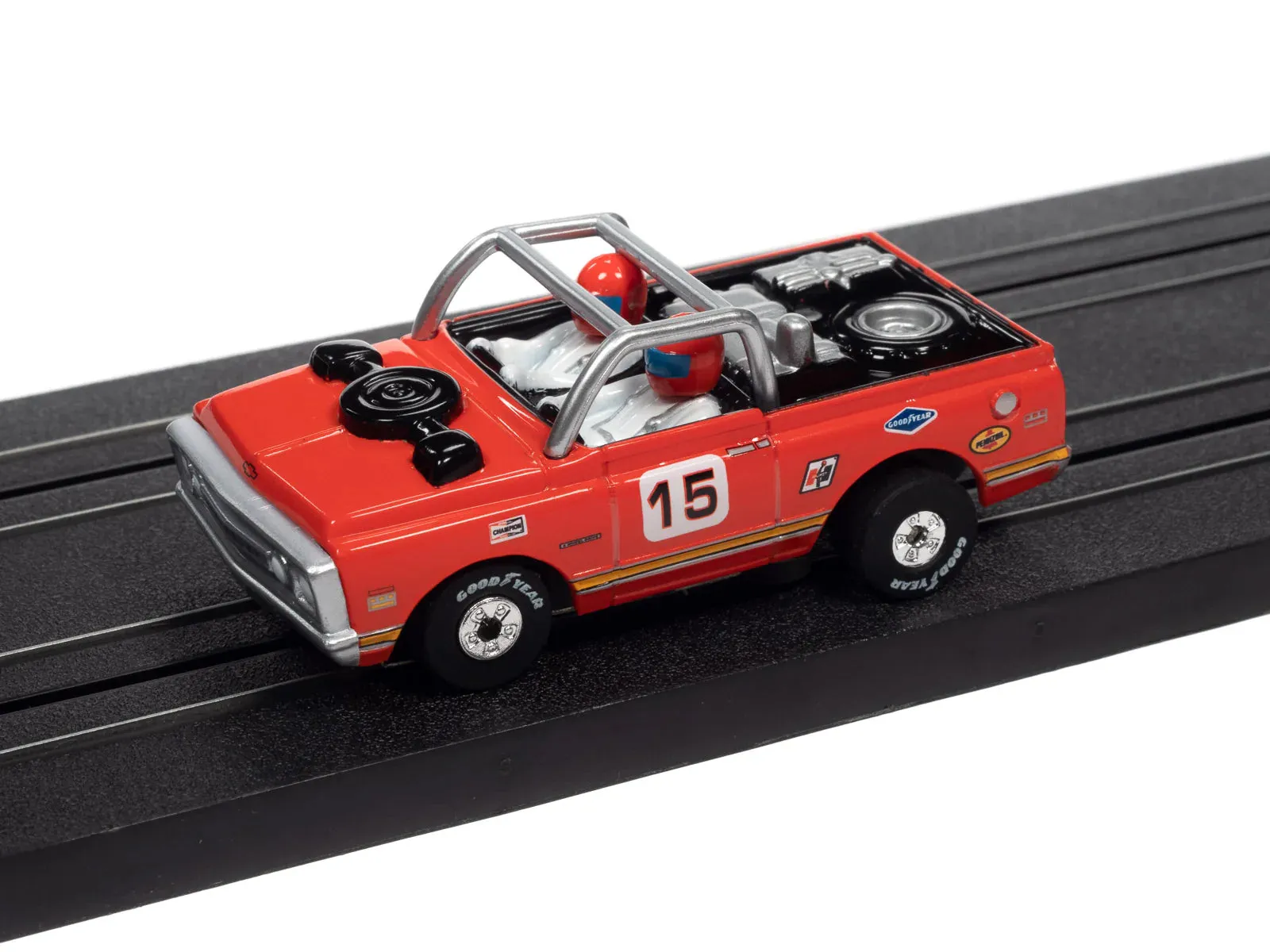 Auto World ThunderJet 1970 Chevy Baja Blazer red