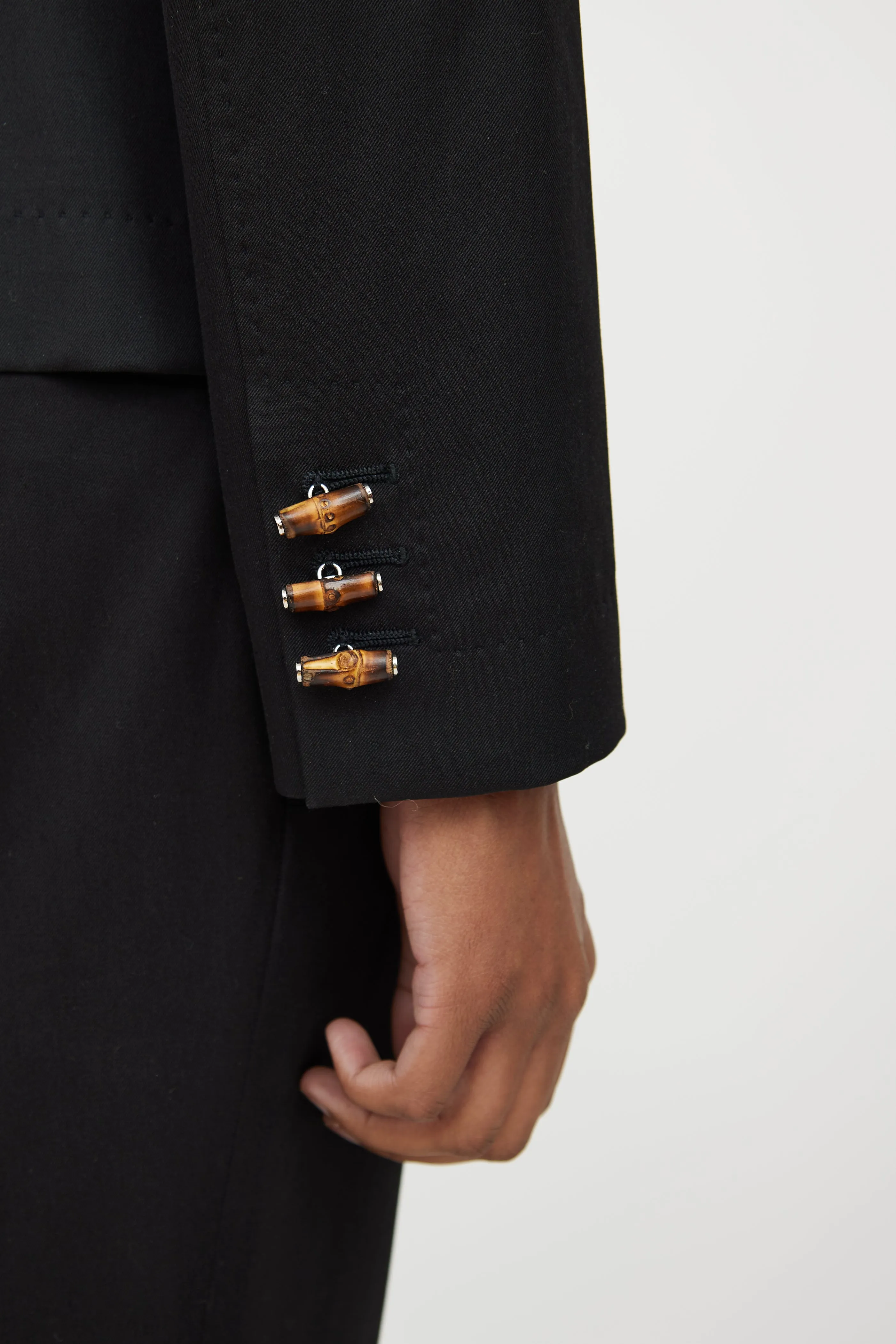 Bamboo Detail Blazer & Pant Set