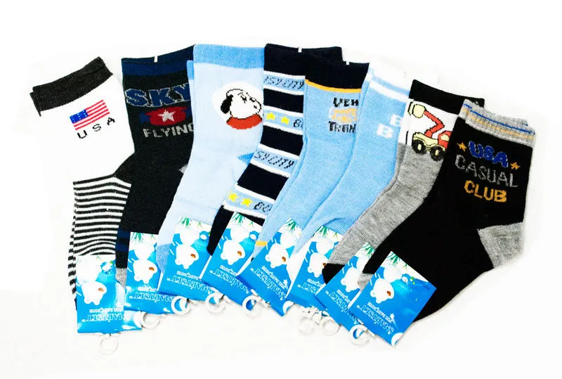 Boys Crew Socks