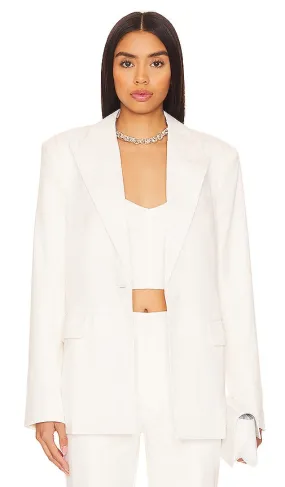 Camila Coelho Morena Blazer in Ivory