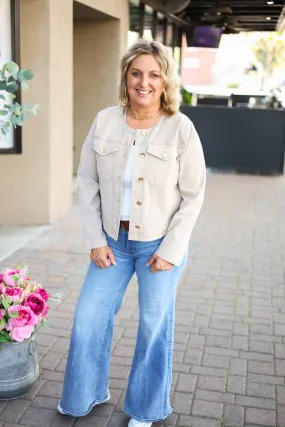 Camille Jacket- Sand