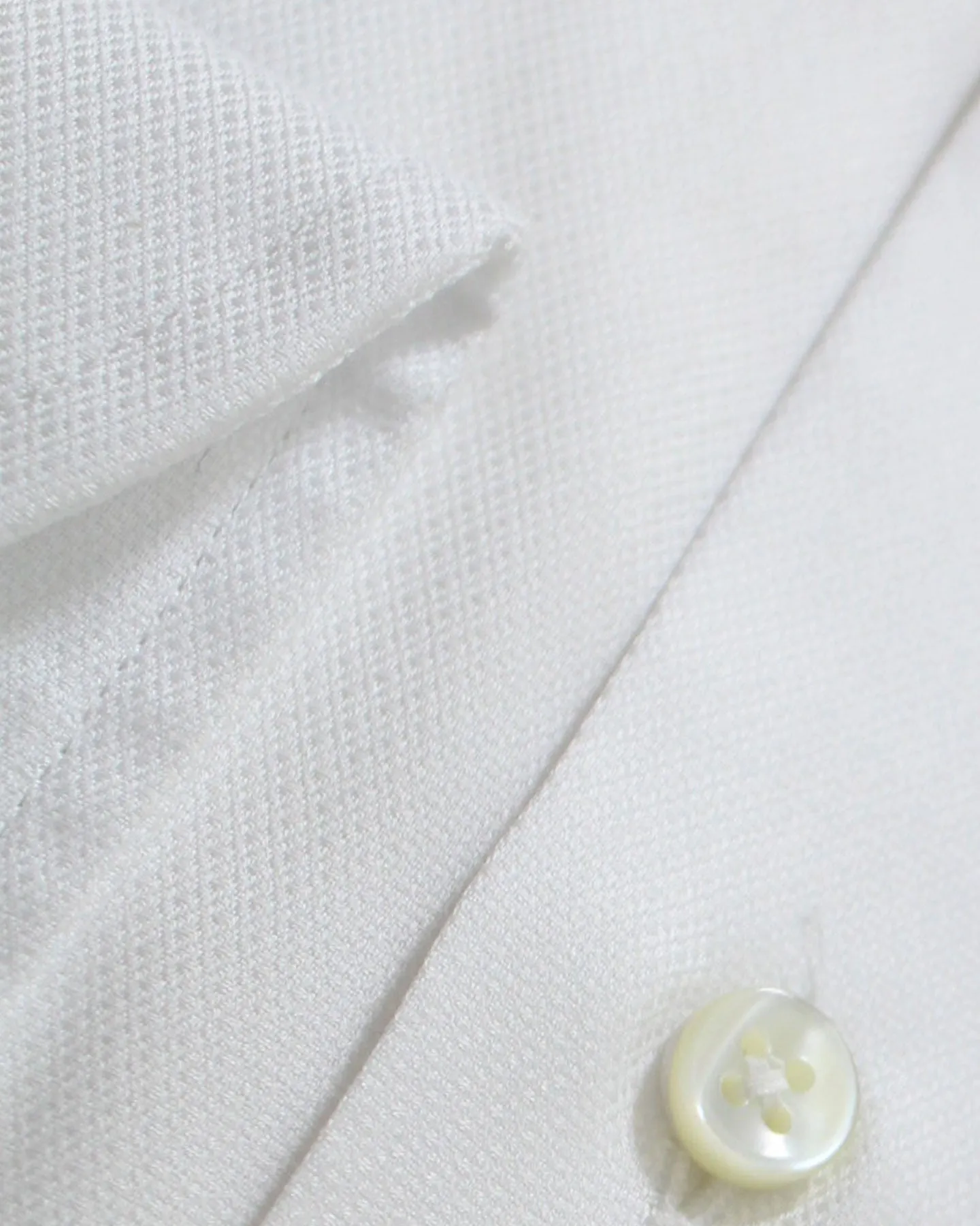 Canali Dress Shirt White 40 - 15 3/4 Spread Collar Impeccable