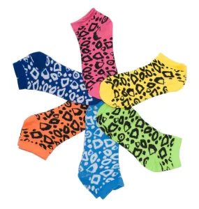 Cheetah Printed Ladies Funky Socks