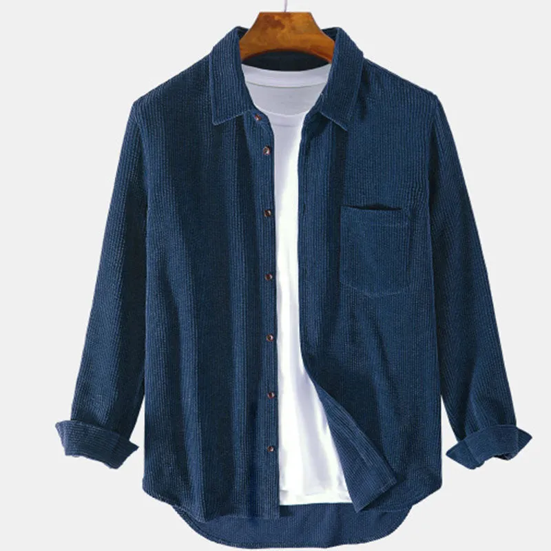 Corduroy Premium Long Sleeve Shirts