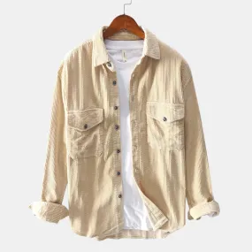Corduroy Premium Long Sleeve Shirts