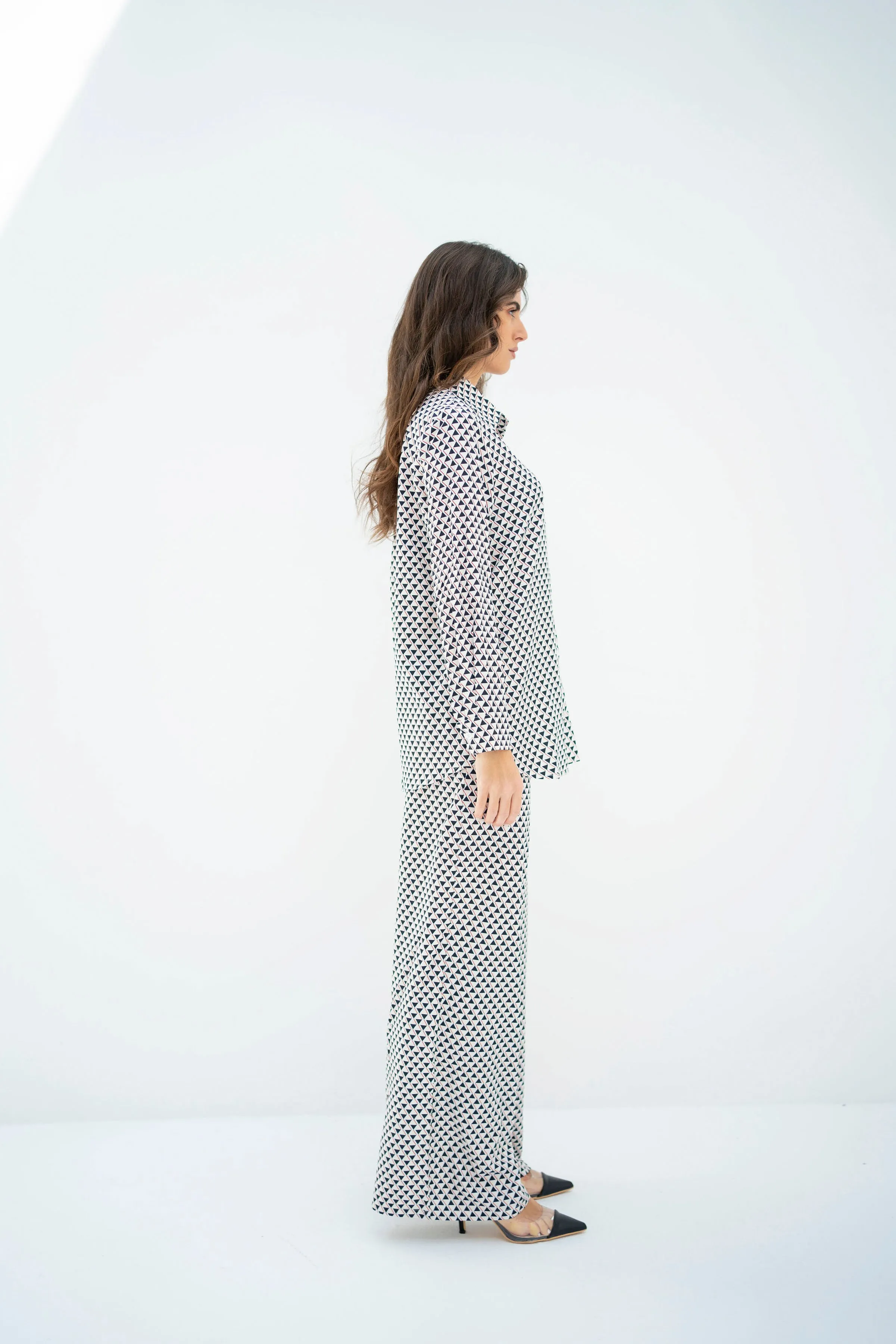 Devin Geometric Patterned Co Ord Set