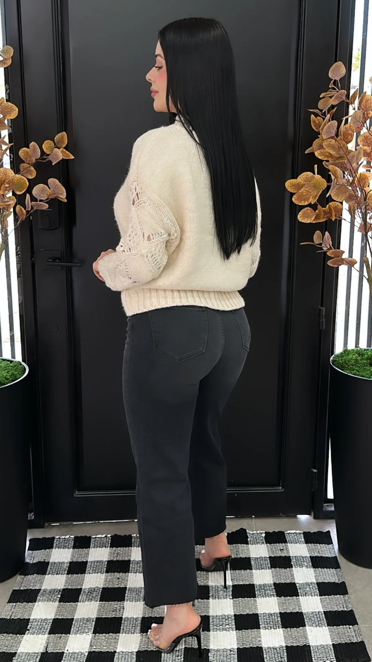 ELIAS CREAM SWEATER