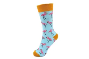 Flamingo Tango Cotton Socks