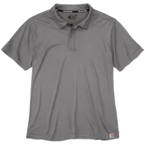 Force Sun Defender Lightweight Short-Sleeve Polo - APH-Asphalt | Carhartt 106899