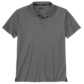 Force Sun Defender Relaxed Fit Lightweight Short-Sleeve Polo - STL-Steel | Carhartt 106901
