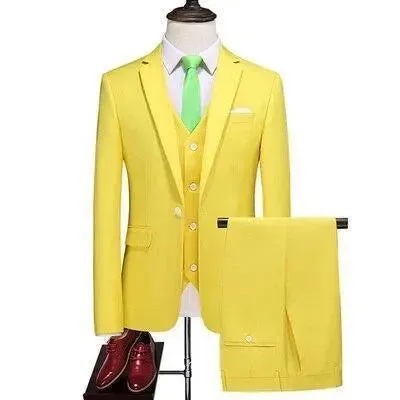 Formal Three Piece Business Suit