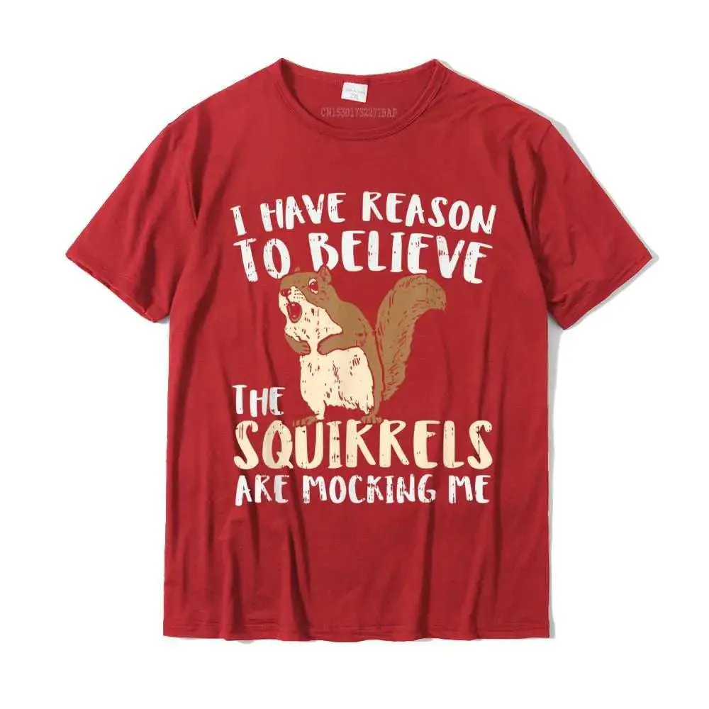 Funny Squirrel Shirts Funny Squirrel Wildlife T-Shirt Tops & Tees Coupons Casual Cotton Men's Top T-Shirts Design