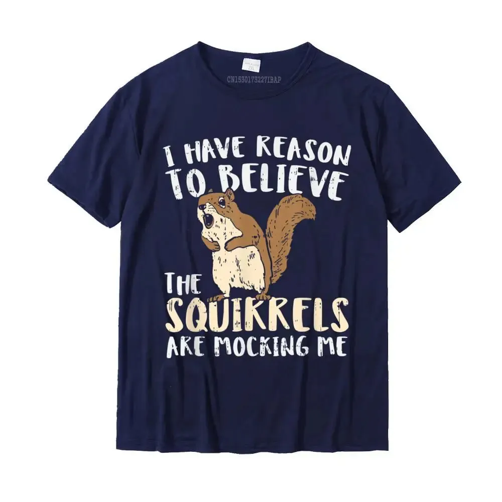 Funny Squirrel Shirts Funny Squirrel Wildlife T-Shirt Tops & Tees Coupons Casual Cotton Men's Top T-Shirts Design