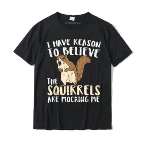 Funny Squirrel Shirts Funny Squirrel Wildlife T-Shirt Tops & Tees Coupons Casual Cotton Men's Top T-Shirts Design