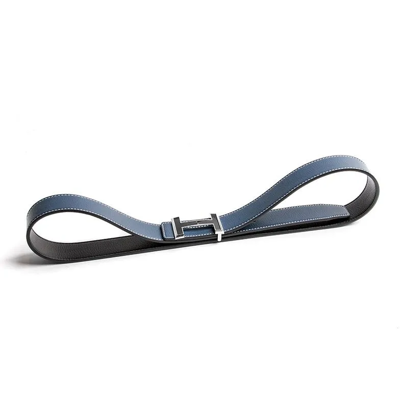 Grande H Leather Belt