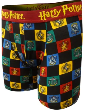 Harry Potter Hogwarts House Mascots Boxer Brief