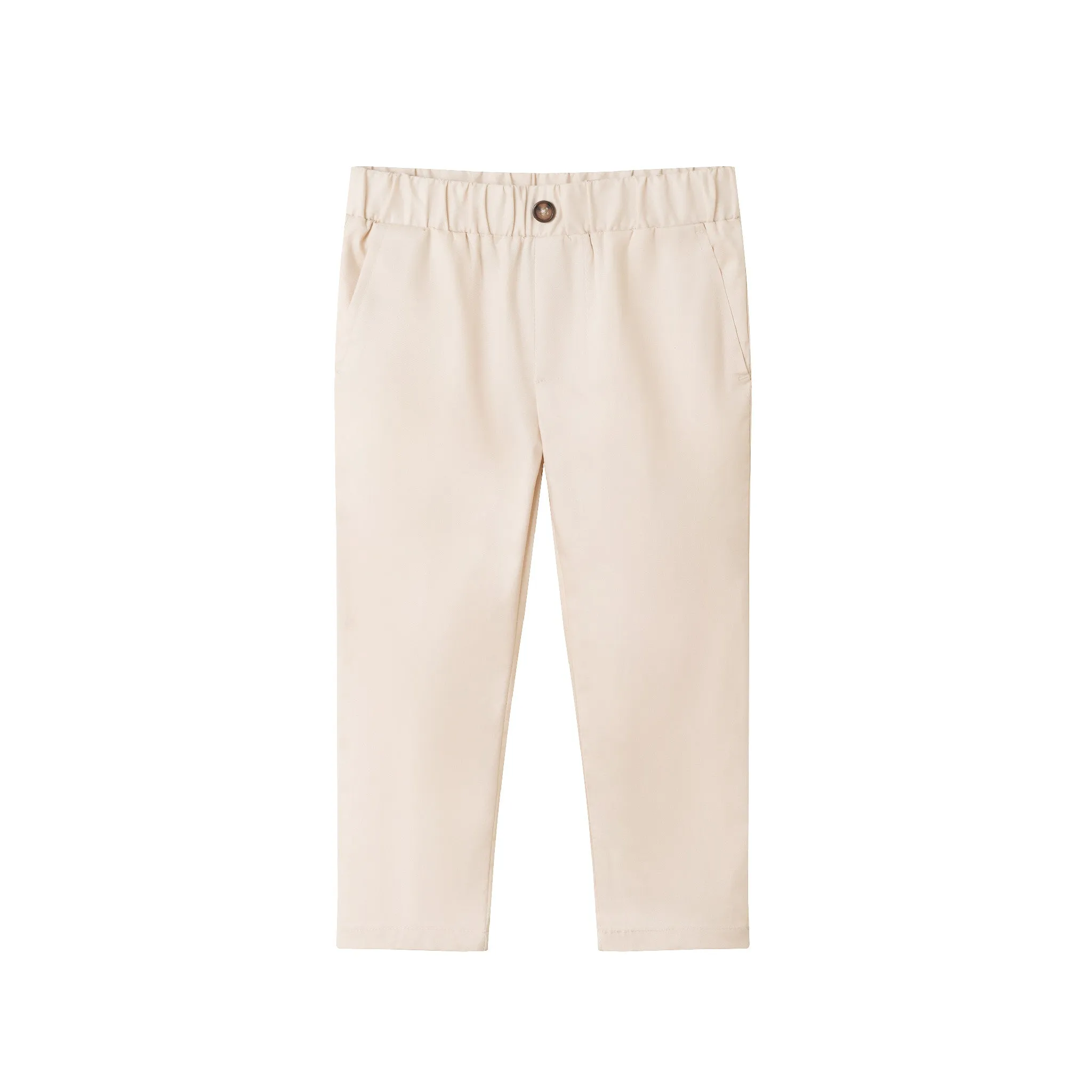 Kids (2-8) Suit Set | Stone