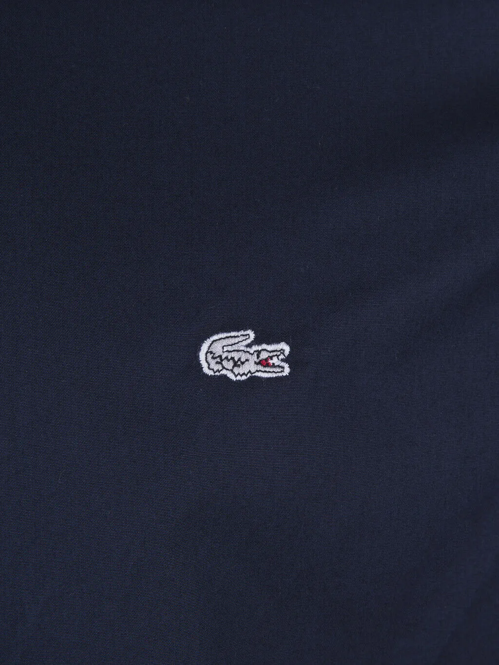 Lacoste Slim Fit Stretch Cotton Long Sleeve Poplin Shirts for Men