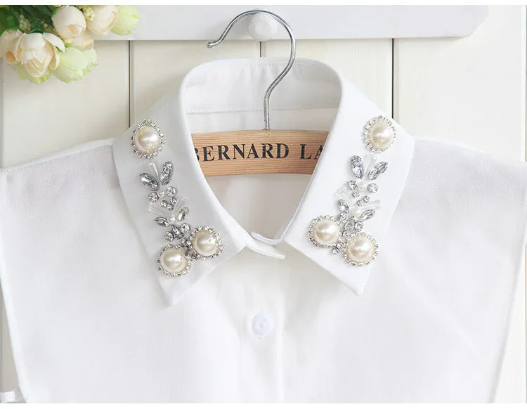 Lotus - Dark Academia Vintage Doll Collar Bib