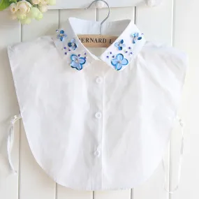 Lotus - Dark Academia Vintage Doll Collar Bib