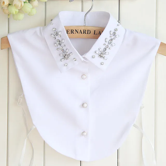 Lotus - Dark Academia Vintage Doll Collar Bib