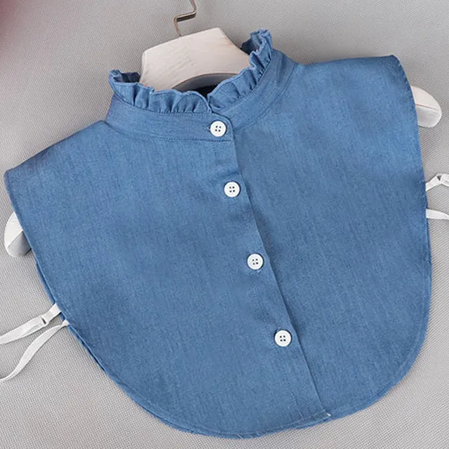 Lotus - Dark Academia Vintage Doll Collar Bib