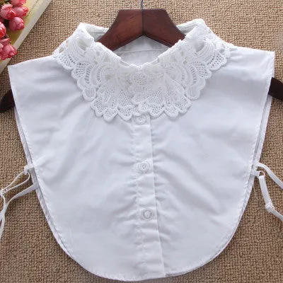 Lotus - Dark Academia Vintage Doll Collar Bib