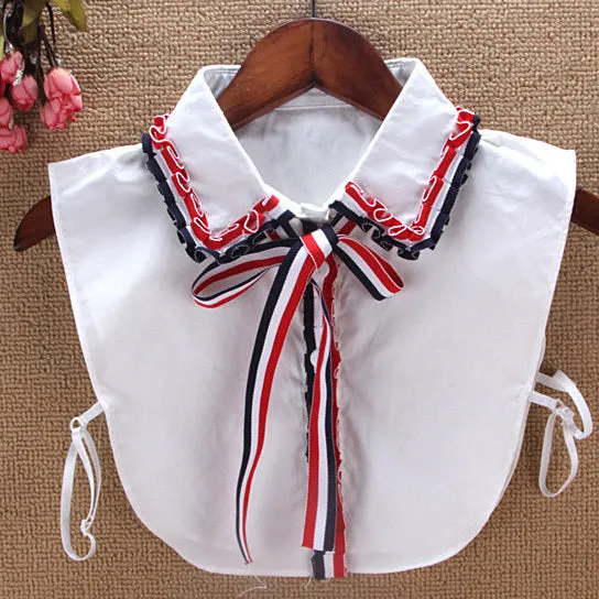 Lotus - Dark Academia Vintage Doll Collar Bib