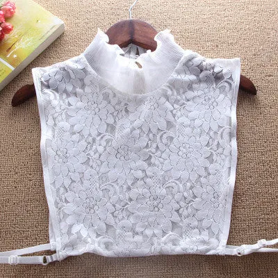 Lotus - Dark Academia Vintage Doll Collar Bib