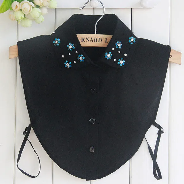 Lotus - Dark Academia Vintage Doll Collar Bib