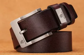 Men's Genuine Leather Classic Vintage Belt