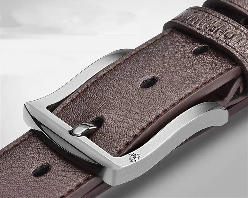 Men's Genuine Leather Classic Vintage Belt