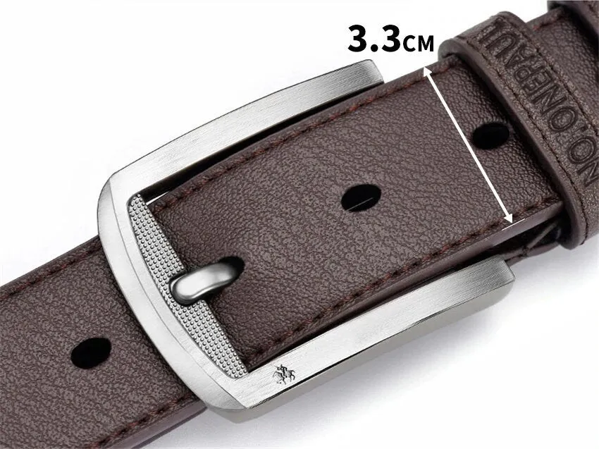Men's Genuine Leather Classic Vintage Belt