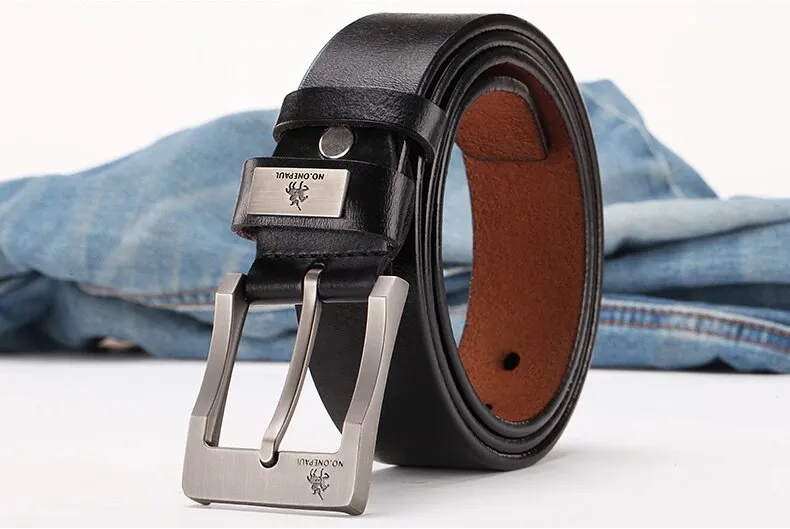 Men's Genuine Leather Classic Vintage Belt