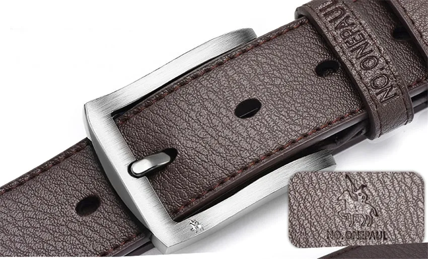 Men's Genuine Leather Classic Vintage Belt