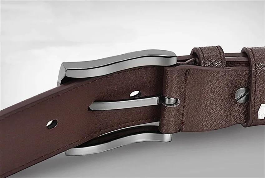 Men's Genuine Leather Classic Vintage Belt