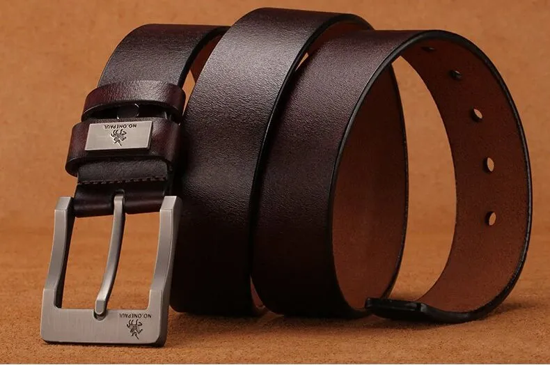 Men's Genuine Leather Classic Vintage Belt
