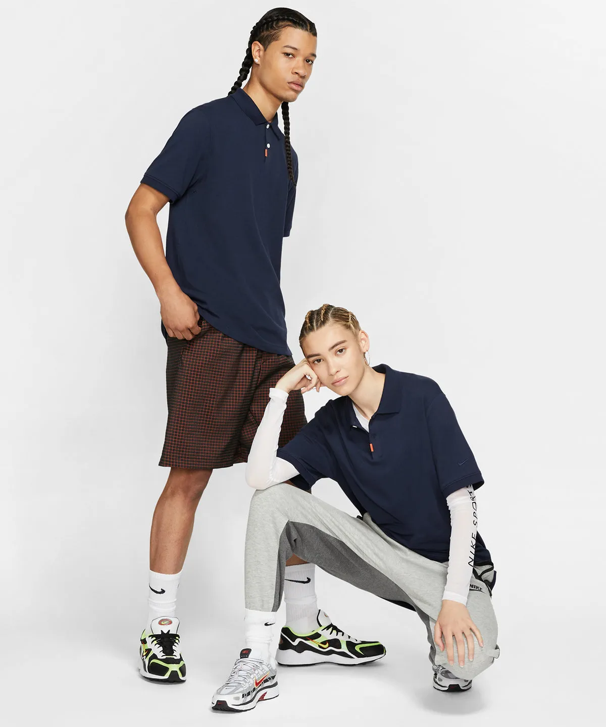 Nike polo slim | Dark Grey/Heather