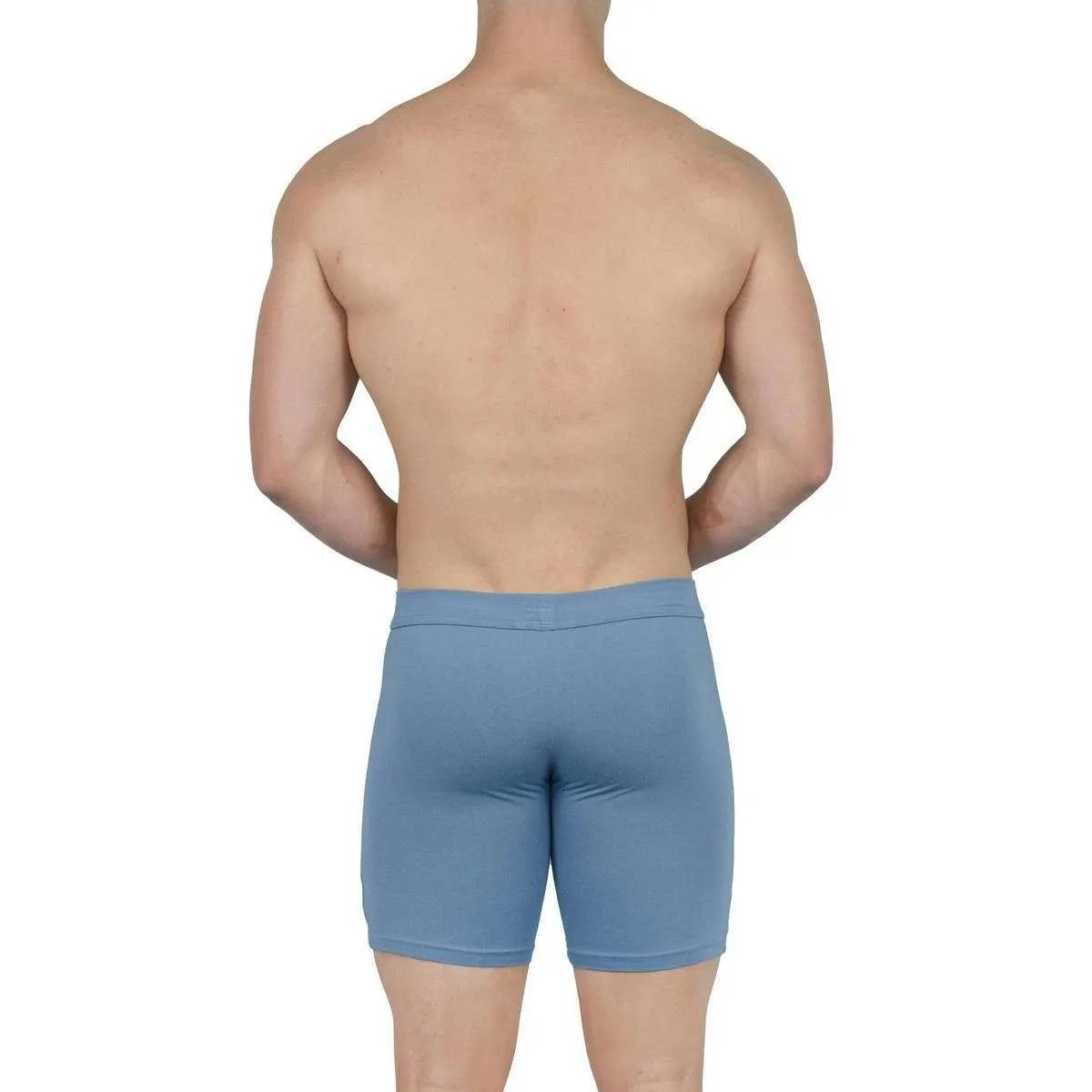 Obviously EliteMan Boxer Brief 6inch Leg - Slate Grey
