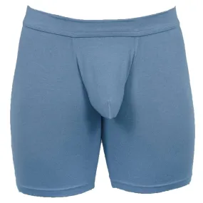 Obviously EliteMan Boxer Brief 6inch Leg - Slate Grey