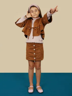 One Friday Brown Pearl Cape